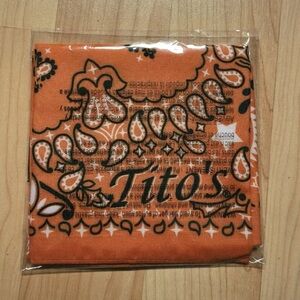 Orange Tito’s Bandana